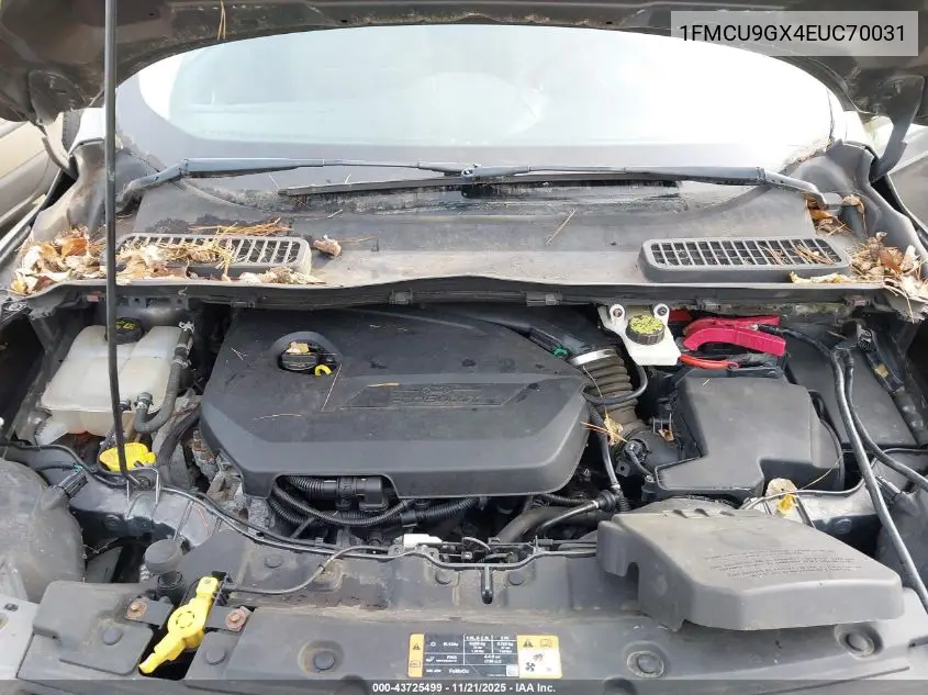 1FMCU9GX4EUC70031 2014 Ford Escape Se