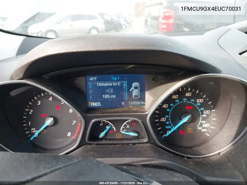 1FMCU9GX4EUC70031 2014 Ford Escape Se
