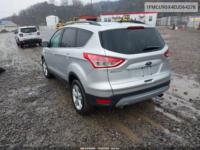1FMCU9GX4EUD64278 2014 Ford Escape Se