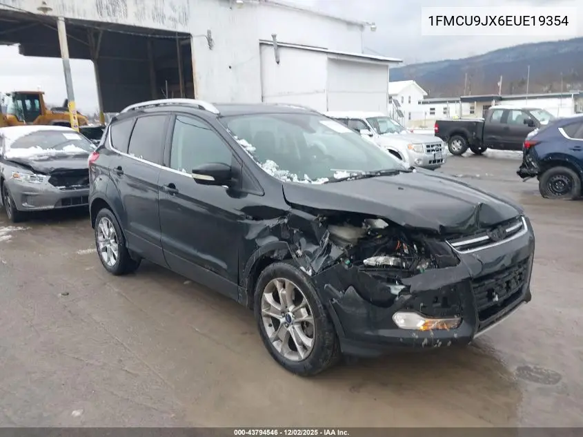 1FMCU9JX6EUE19354 2014 Ford Escape Titanium