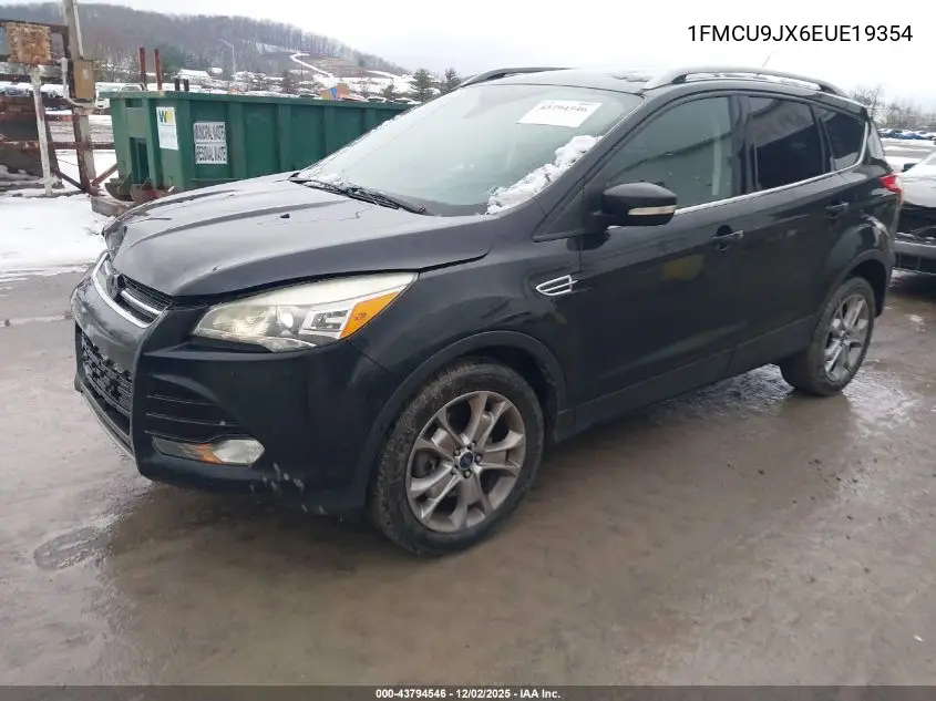 1FMCU9JX6EUE19354 2014 Ford Escape Titanium