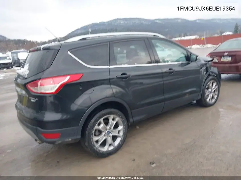1FMCU9JX6EUE19354 2014 Ford Escape Titanium
