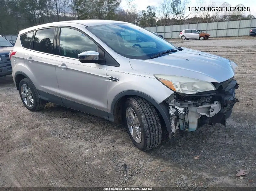 1FMCU0G93EUE24368 2014 Ford Escape Se