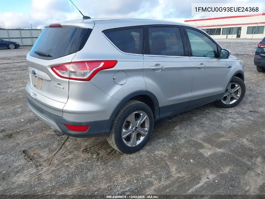 1FMCU0G93EUE24368 2014 Ford Escape Se