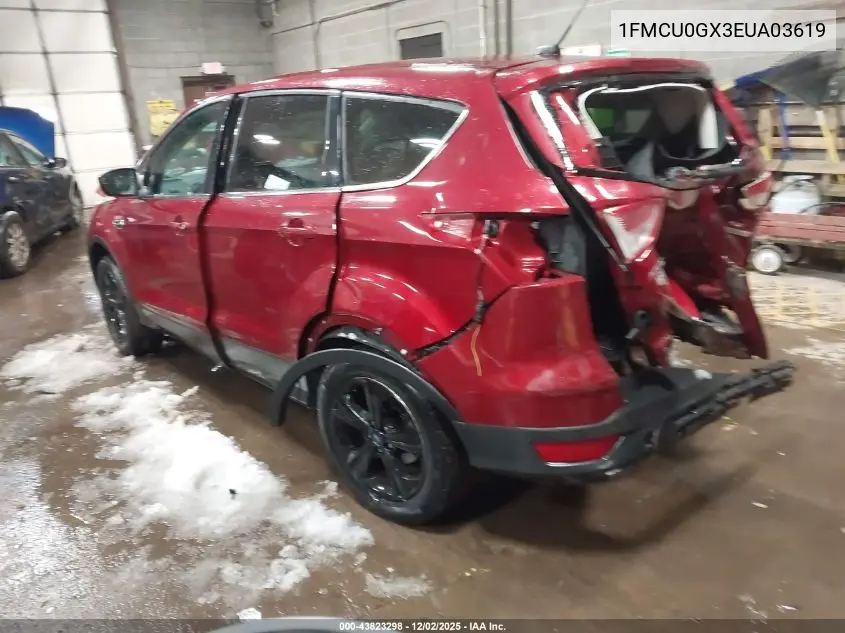 1FMCU0GX3EUA03619 2014 Ford Escape Se