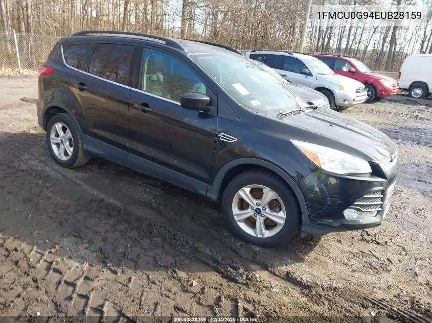 1FMCU0G94EUB28159 2014 Ford Escape Se