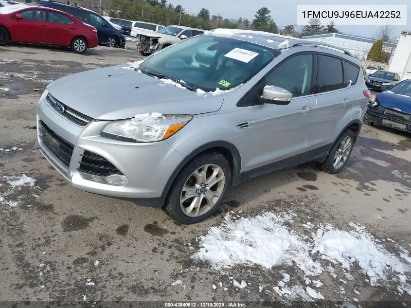 1FMCU9J96EUA42252 2014 Ford Escape Titanium