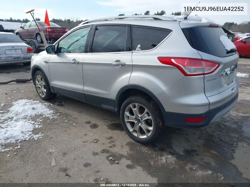 1FMCU9J96EUA42252 2014 Ford Escape Titanium