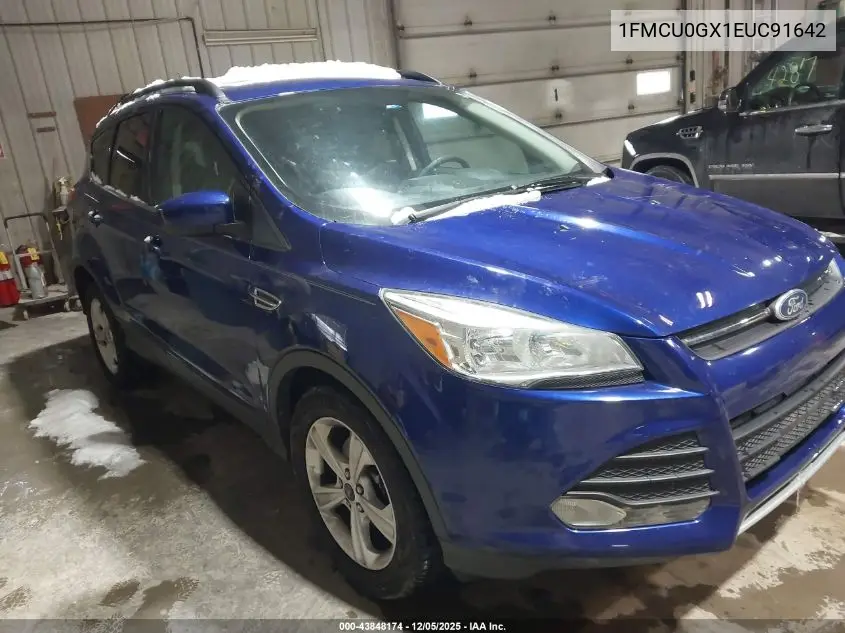 1FMCU0GX1EUC91642 2014 Ford Escape Se