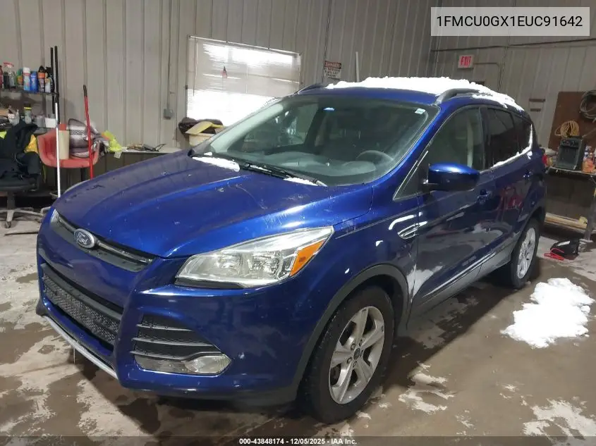 1FMCU0GX1EUC91642 2014 Ford Escape Se