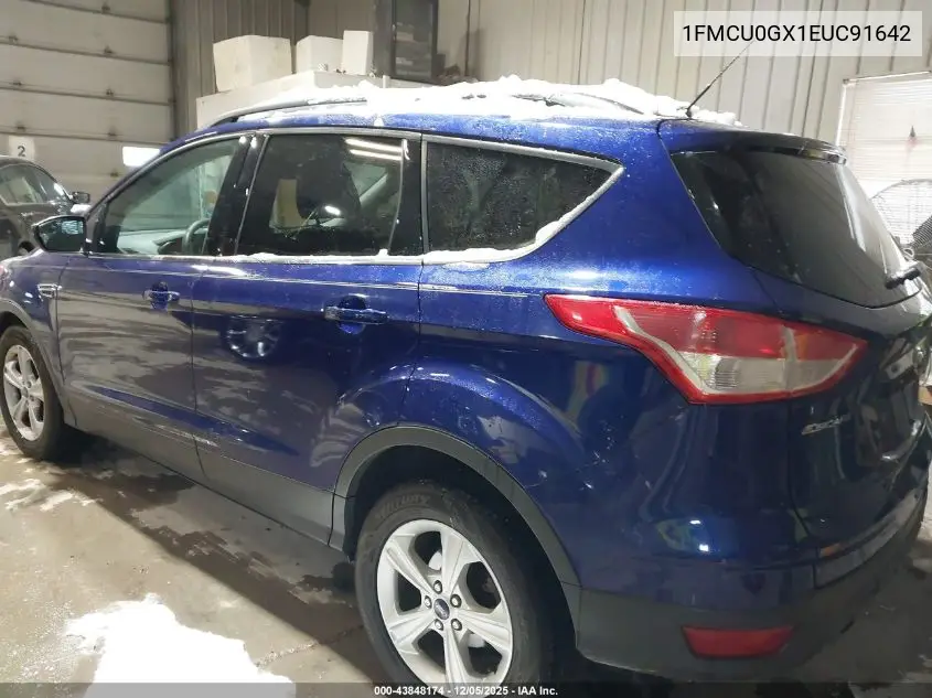 1FMCU0GX1EUC91642 2014 Ford Escape Se