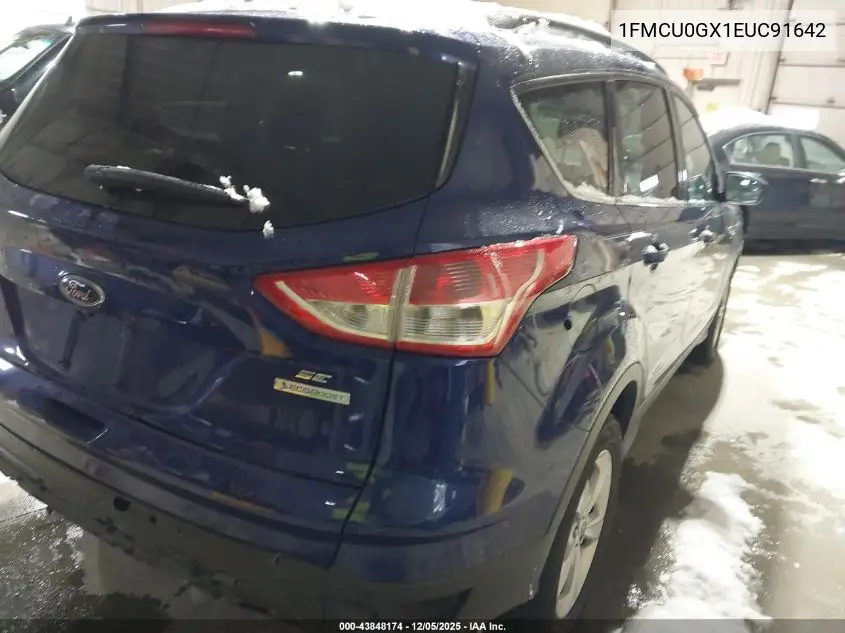 1FMCU0GX1EUC91642 2014 Ford Escape Se
