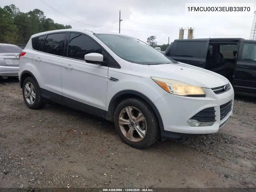 1FMCU0GX3EUB33870 2014 Ford Escape Se