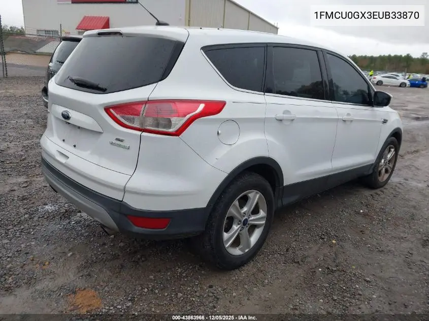 1FMCU0GX3EUB33870 2014 Ford Escape Se