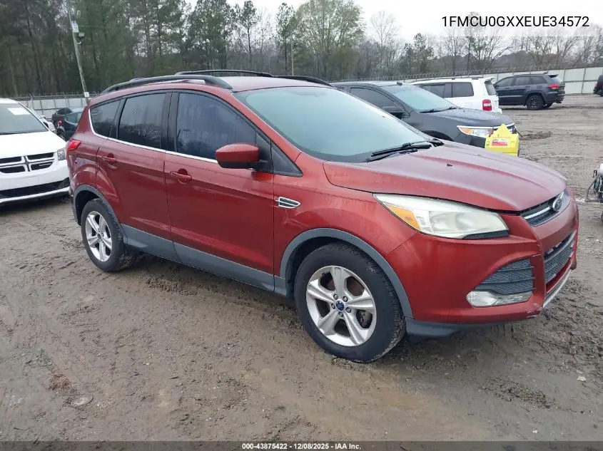 1FMCU0GXXEUE34572 2014 Ford Escape Se