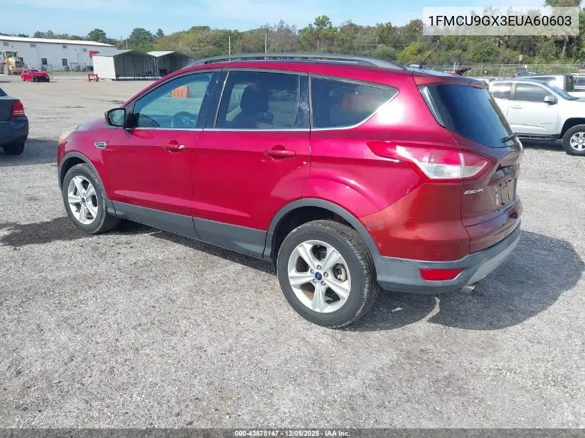 1FMCU9GX3EUA60603 2014 Ford Escape Se