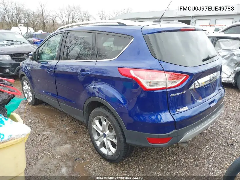 1FMCU0J97EUE49783 2014 Ford Escape Titanium