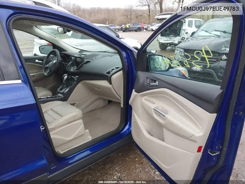 1FMCU0J97EUE49783 2014 Ford Escape Titanium