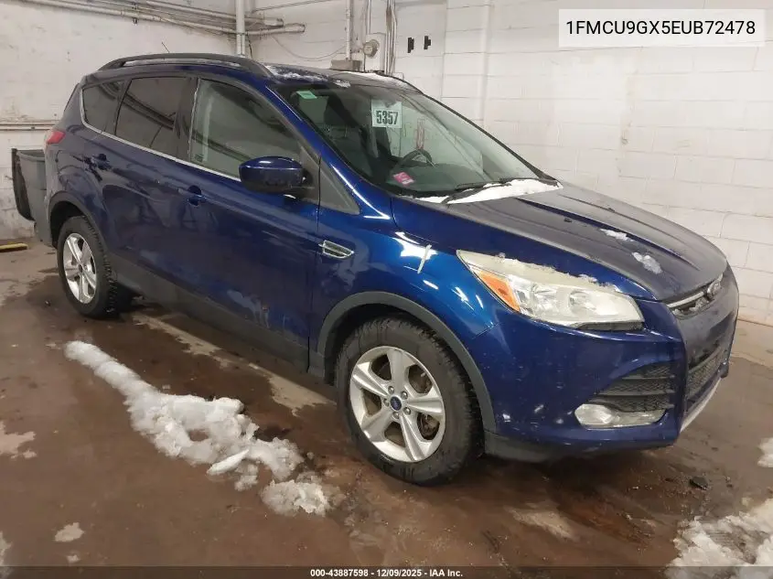 1FMCU9GX5EUB72478 2014 Ford Escape Se