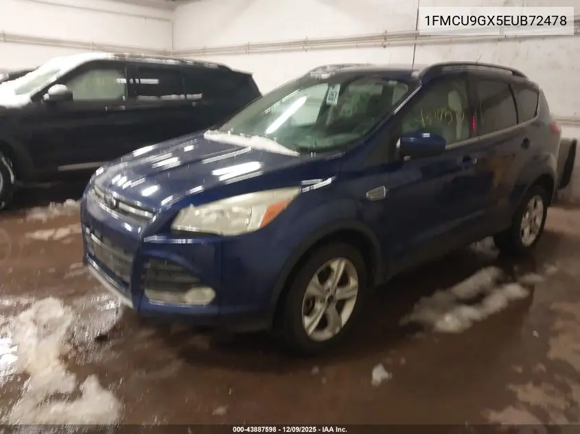 1FMCU9GX5EUB72478 2014 Ford Escape Se