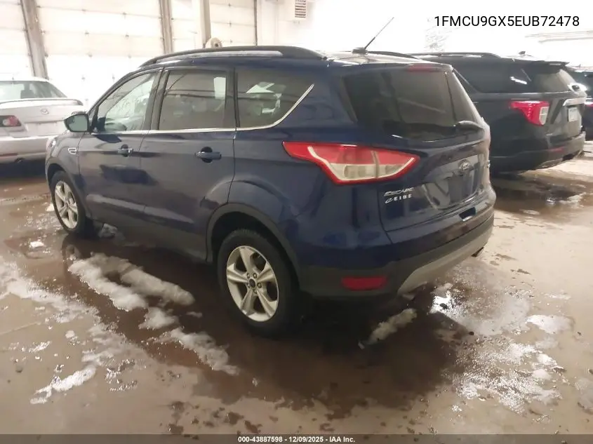 1FMCU9GX5EUB72478 2014 Ford Escape Se