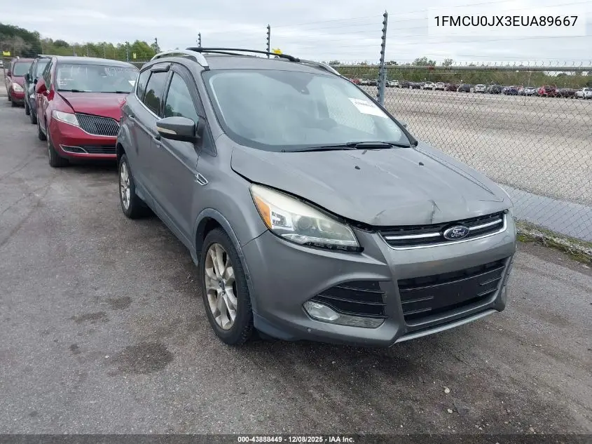 1FMCU0JX3EUA89667 2014 Ford Escape Titanium
