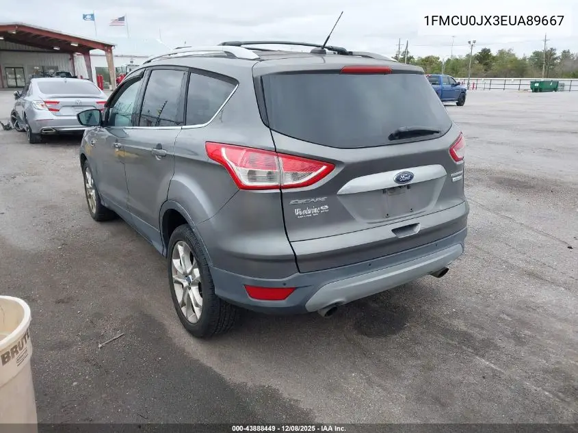 1FMCU0JX3EUA89667 2014 Ford Escape Titanium