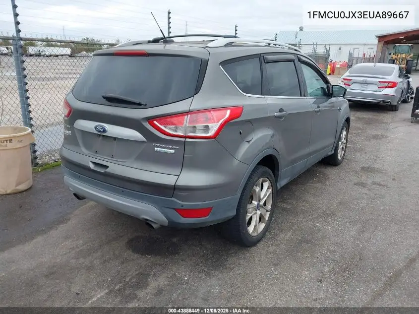 1FMCU0JX3EUA89667 2014 Ford Escape Titanium