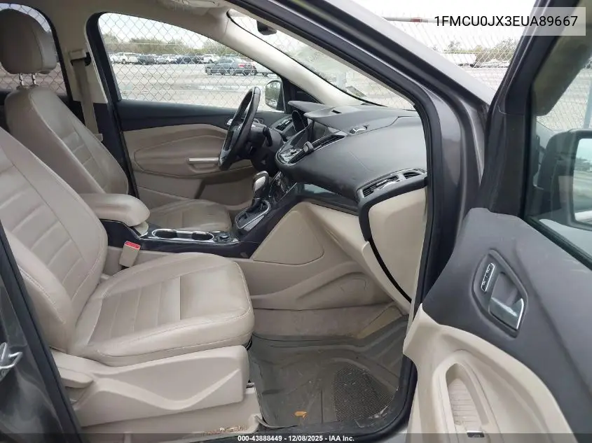 1FMCU0JX3EUA89667 2014 Ford Escape Titanium