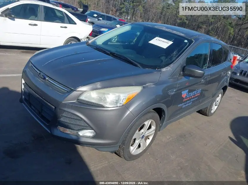 1FMCU0GX3EUC35590 2014 Ford Escape Se