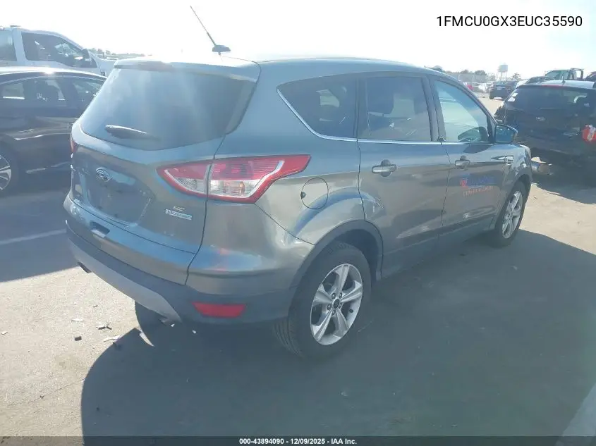 1FMCU0GX3EUC35590 2014 Ford Escape Se