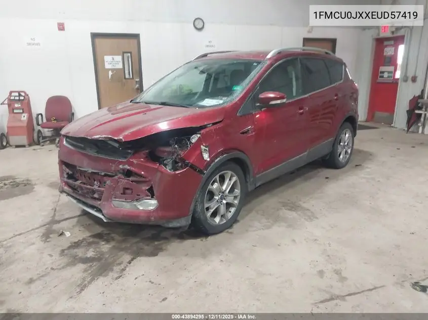 1FMCU0JXXEUD57419 2014 Ford Escape Titanium