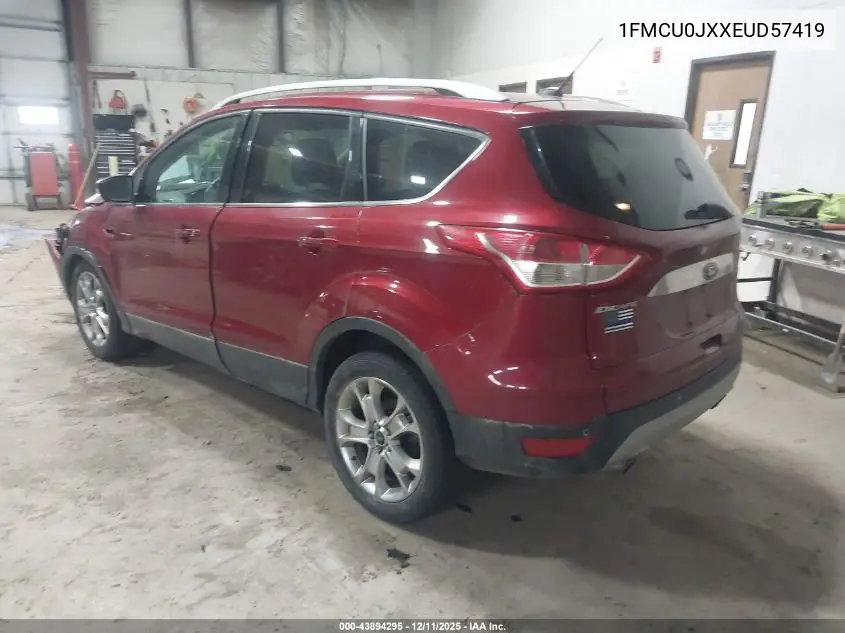1FMCU0JXXEUD57419 2014 Ford Escape Titanium