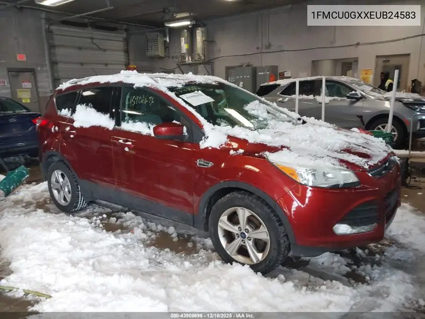 1FMCU0GXXEUB24583 2014 Ford Escape Se