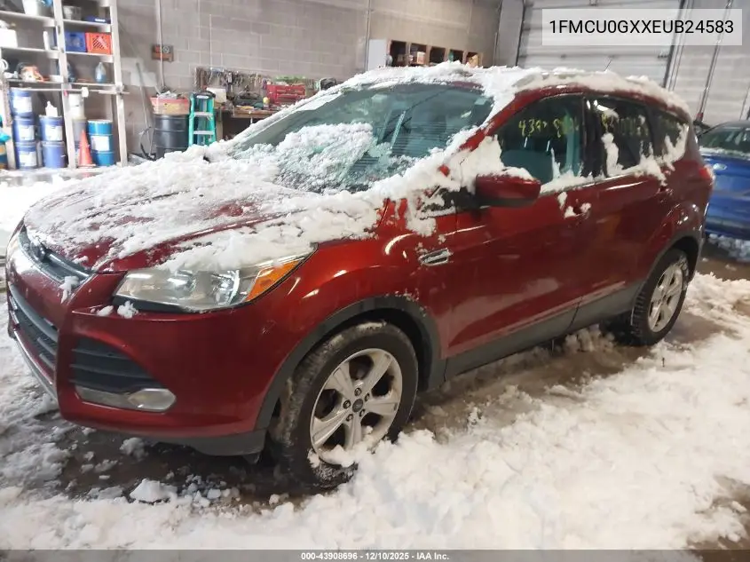 1FMCU0GXXEUB24583 2014 Ford Escape Se