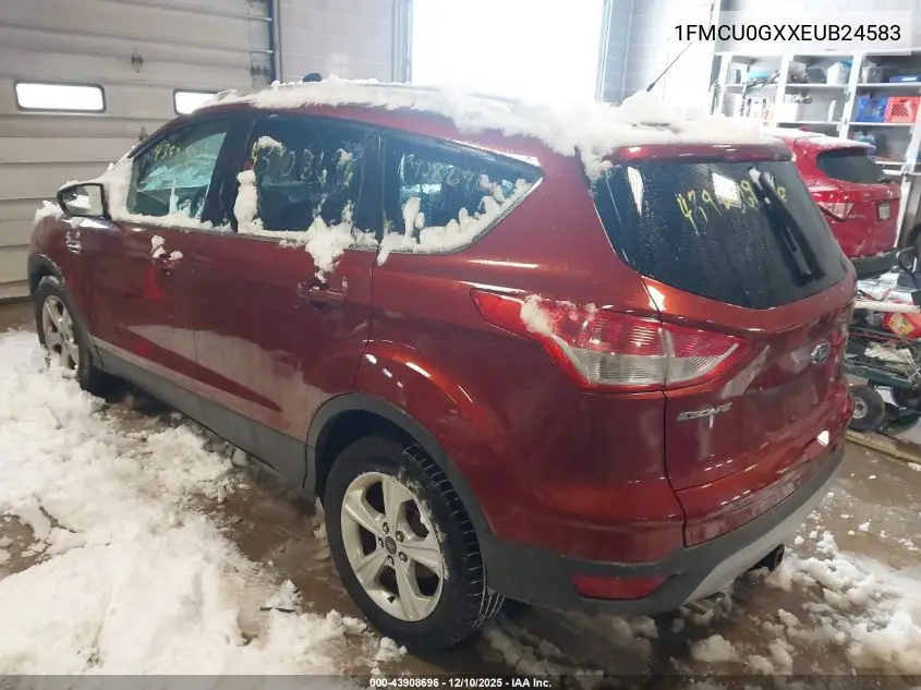 1FMCU0GXXEUB24583 2014 Ford Escape Se