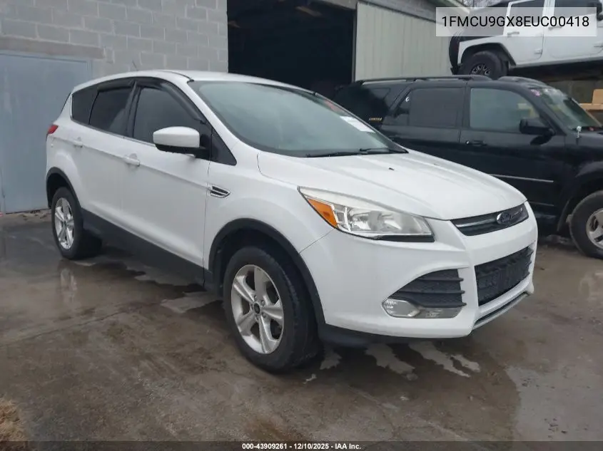 1FMCU9GX8EUC00418 2014 Ford Escape Se