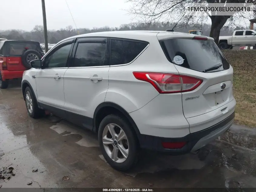 1FMCU9GX8EUC00418 2014 Ford Escape Se