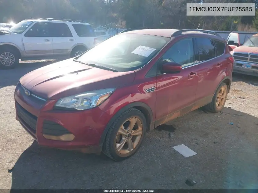 1FMCU0GX7EUE25585 2014 Ford Escape Se