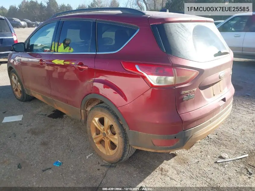 1FMCU0GX7EUE25585 2014 Ford Escape Se