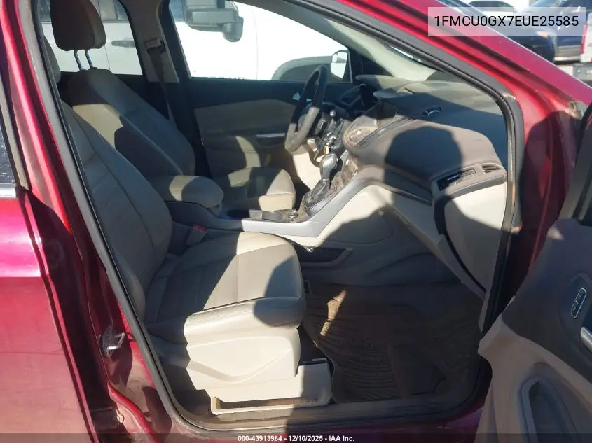 1FMCU0GX7EUE25585 2014 Ford Escape Se