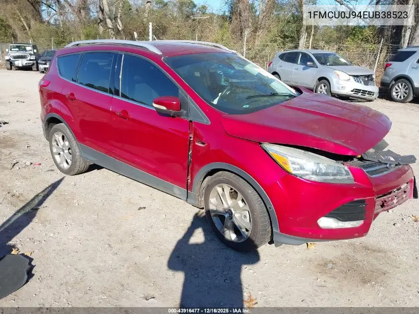 1FMCU0J94EUB38523 2014 Ford Escape Titanium