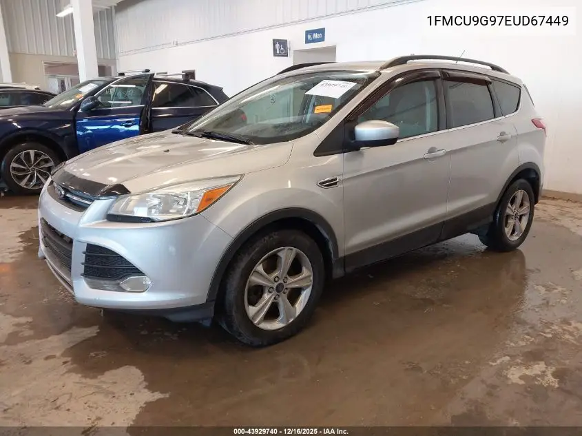 1FMCU9G97EUD67449 2014 Ford Escape Se