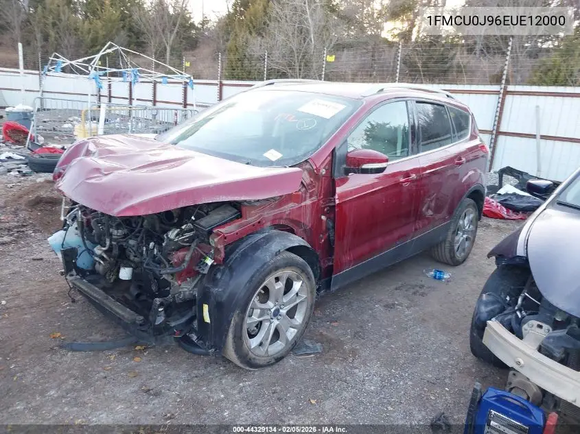 1FMCU0J96EUE12000 2014 Ford Escape Titanium