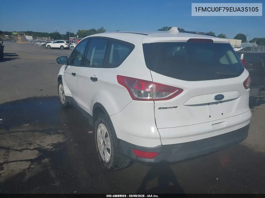 1FMCU0F79EUA35105 2014 Ford Escape S