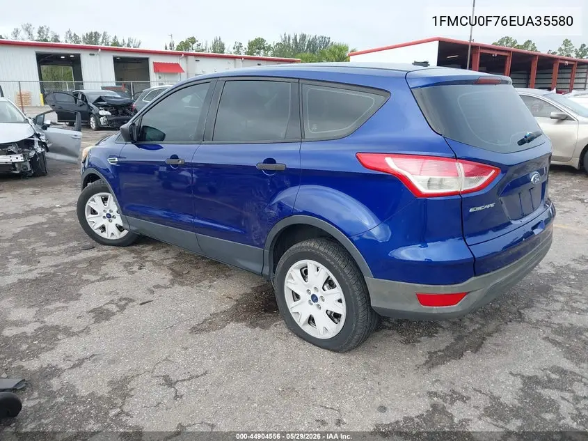 1FMCU0F76EUA35580 2014 Ford Escape S