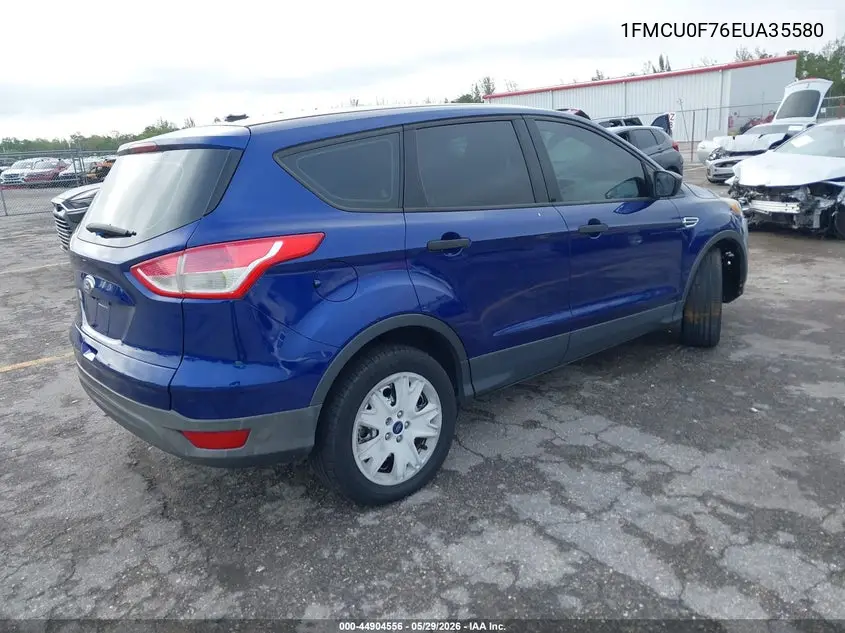 1FMCU0F76EUA35580 2014 Ford Escape S