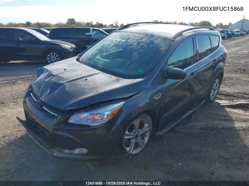 1FMCU0GX8FUC15868 2015 Ford Escape Se