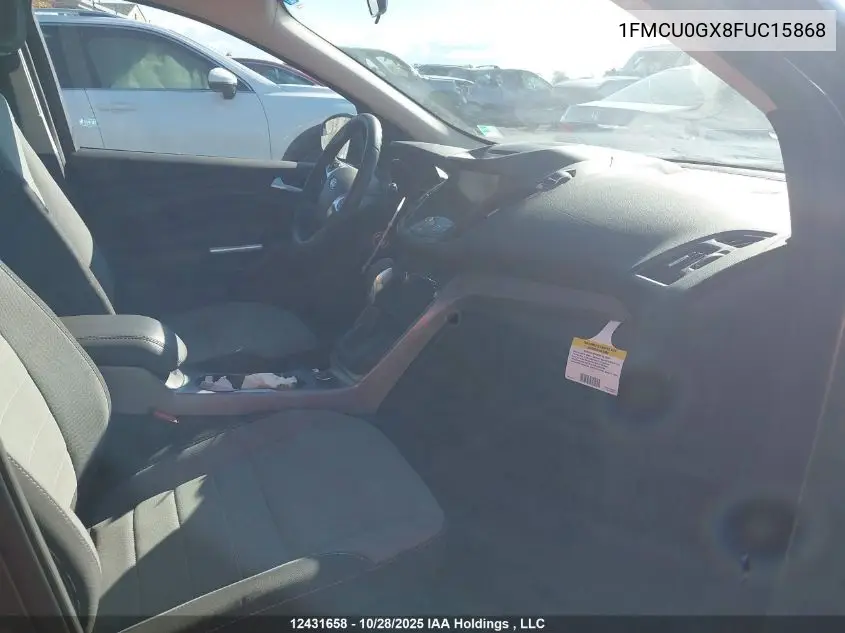 1FMCU0GX8FUC15868 2015 Ford Escape Se