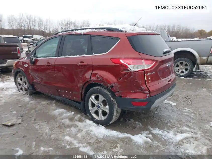 1FMCU0GX1FUC52051 2015 Ford Escape Se